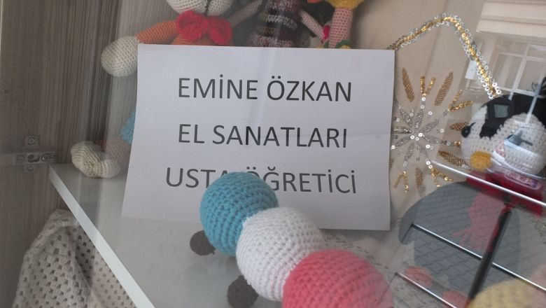 Kursiyerlerin Eserleri Görücüye Çıktı