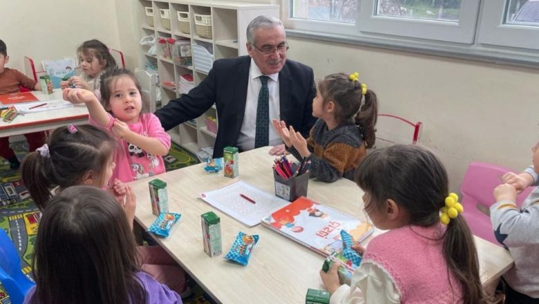 Balıkesir İl Müftüsü Minik Öğrencilerle Buluştu