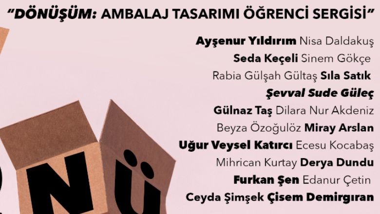 Balıkesir'de Ambalaj Tasarımı Sergisi Başlıyor