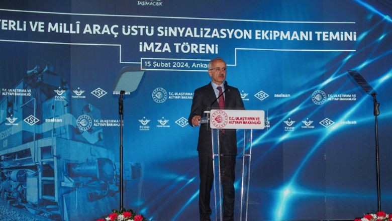 Yerli ve Milli Sinyalizasyon Sistemi Üretilecek