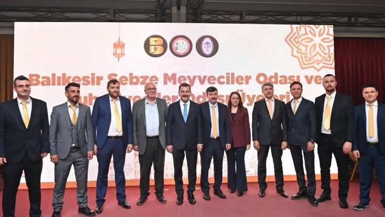 Balıkesir Esnafı İftarda Buluştu