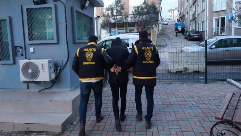 Bandırma'da Banka Kartı Hırsızı Yakalandı