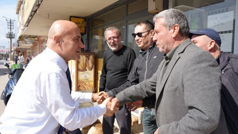 Çömez Ayvalık'ta Vatandaşlarla Buluştu