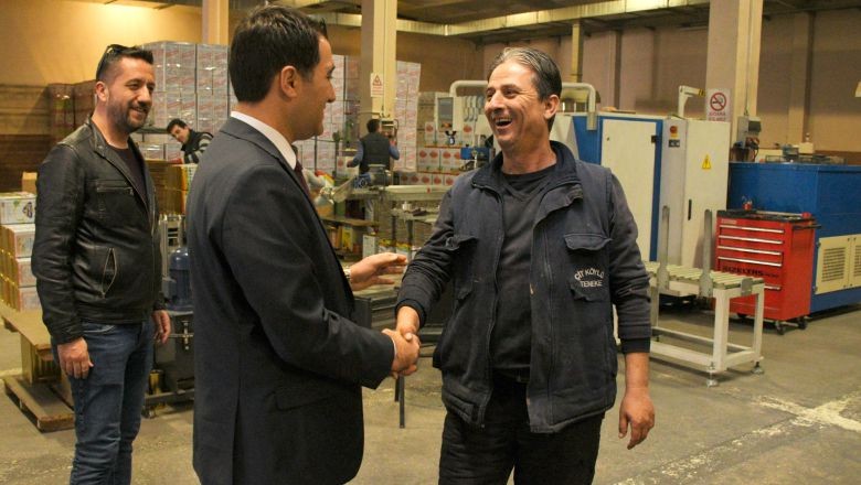 Edremit Cumhur İttifakı Adayı Esnafla Buluştu
