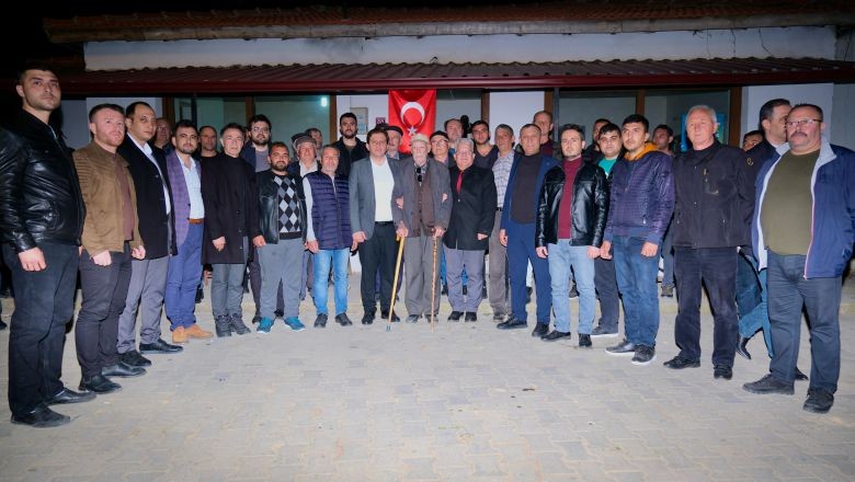 Mustafa Aysel Mahalle Sakinleriyle Görüştü