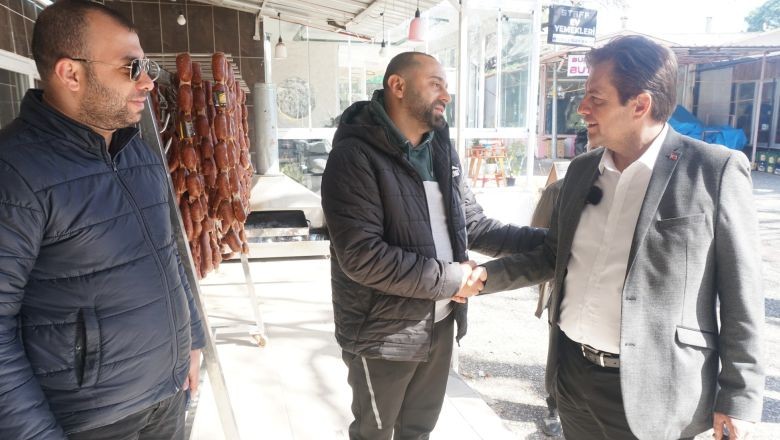 Mustafa Aysel Seçim Çalışmalarına Ören'de Devam Etti