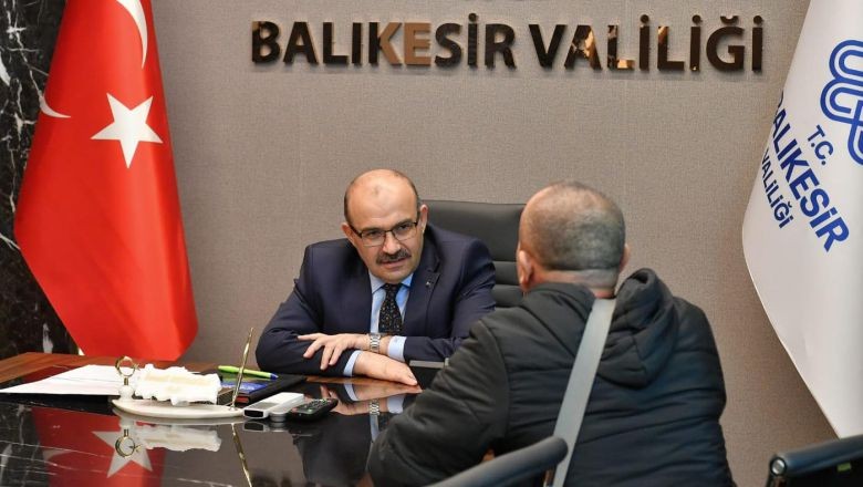 Vali Ustaoğlu Vatandaşları Ağırladı