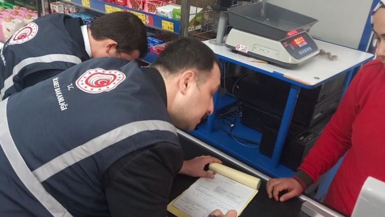 Balıkesir Marketlerine Fahiş Fiyat ve Etiket Denetimi