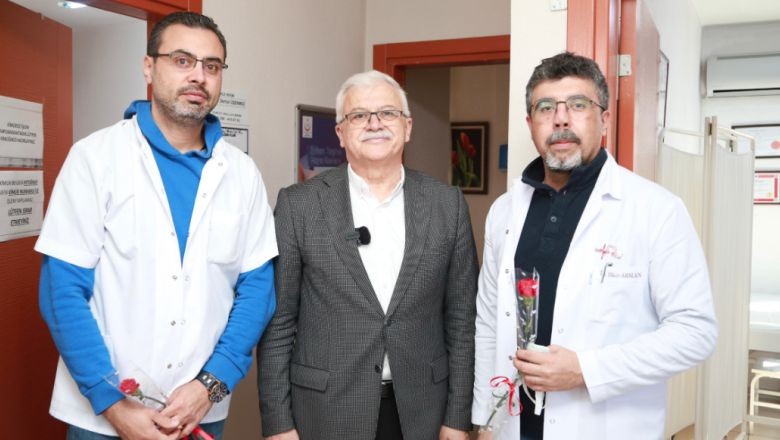 Başkan Deveciler'den Sağlık Çalışanlarına Teşekkür