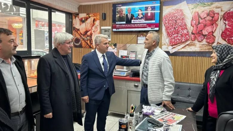 İvrindi'de AK Parti Esnafın Nabzını Tutuyor