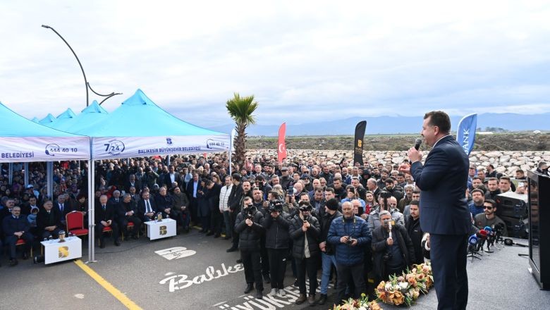 Özhaseki Balıkesir'de Büyük Ulaşım Projelerini Tanıttı