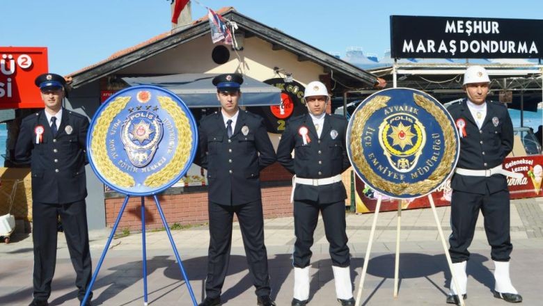 Ayvalık Türk Polis Teşkilatı’nın Kuruluş Yıldönümü Kutladı