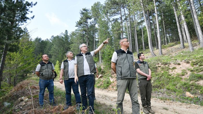 Balıkesir'de Yangınla Mücadele İçin Yeni Köprü Yapılıyor