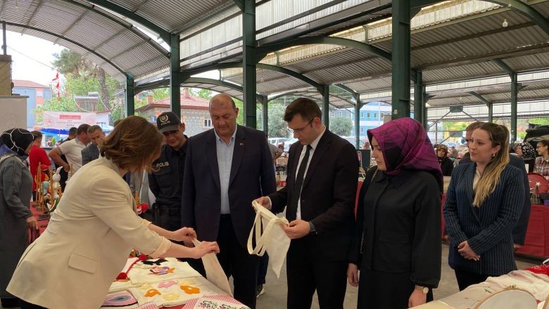 Bigadiç Kapalı Pazar Alanı Bu Sefer Sanat İçin Açıldı