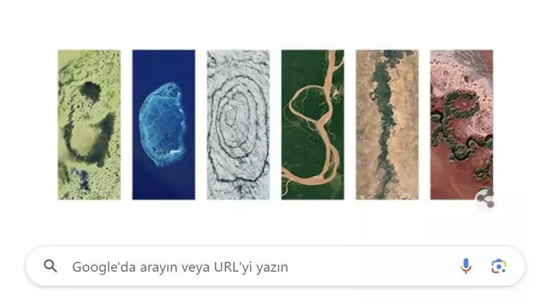 Google Dünya Günü'nü Farklı Bir Tasarımla Kutladı