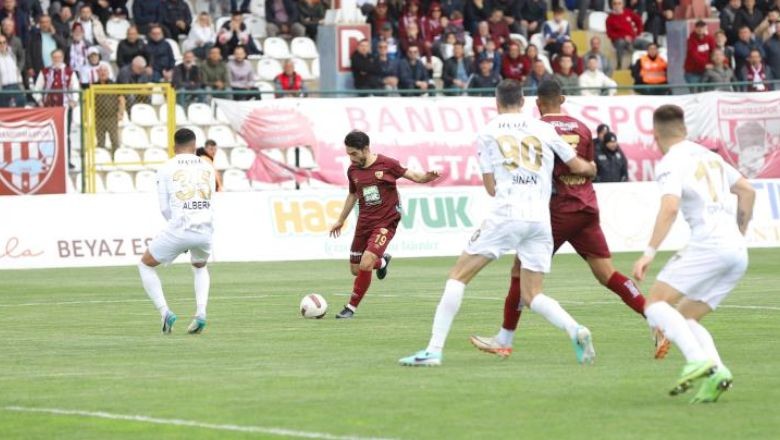 Bandırmaspor Mücadeleden Beraberlikle Ayrıldı
