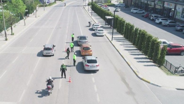 Balıkesir'de Bayram Trafik Tedbirleri Drone İle Sürdürülüyor