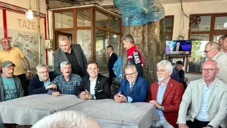 Başkan Ahmet Akın Erdeklilerle Buluştu