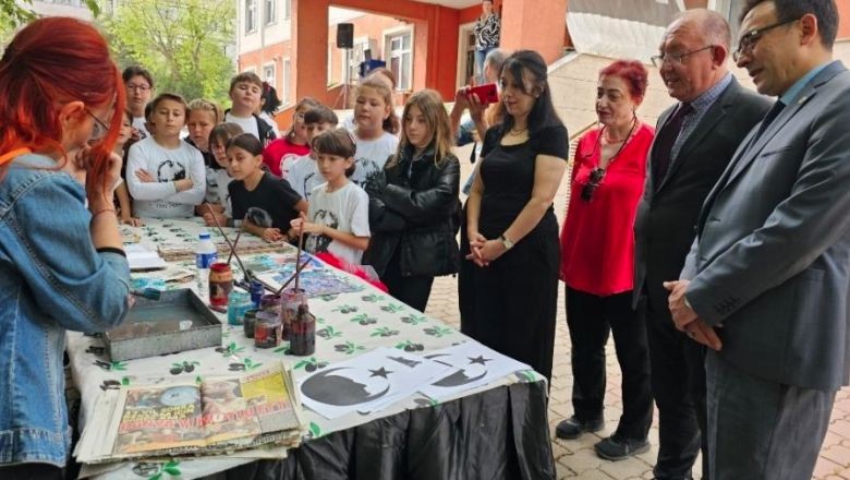 Balıkesir'de Çocuklar Geleneksel Sanatla Tanıştı