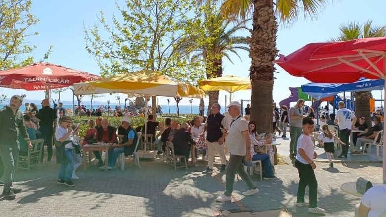 Balıkesir'de Termometreler 34 Dereceyi Gösterdi