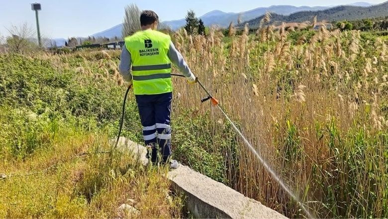 Balıkesir Bayram Boyunca Sivrisinekle Mücadelede Kararlı