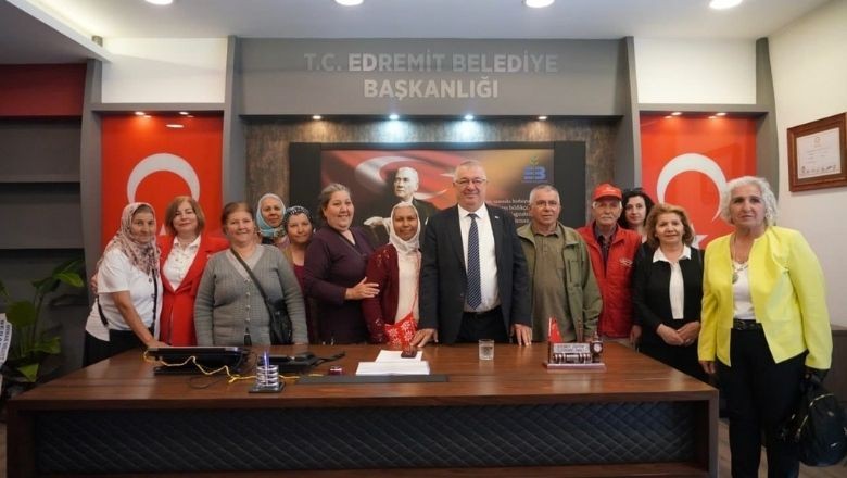 Başkan Ertaş Bayram Ziyaretçilerini Ağırladı