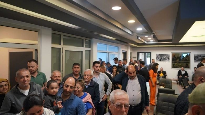 Başkan Ertaş Bayram Ziyaretçilerini Ağırladı