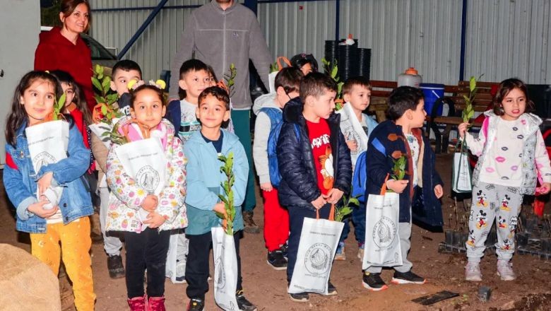 Balıkesir'de Minikler Orman Sevgisiyle Büyüyor