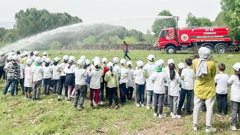 Balıkesir'de Minikler Ormanlara Karşı Bilinç Kazanıyor