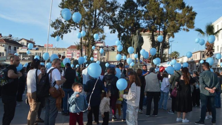 Balıkesir'de Balonlar Umut Bebek İçin Yükseldi