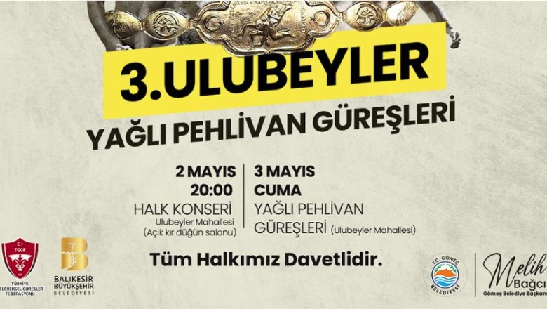 3. Ulubeyler Yağlı Pehlivan Güreşleri İçin Hazırlıklar Tamam