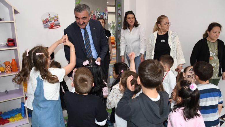 Başkan Gaga Minikleri Yalnız Bırakmadı