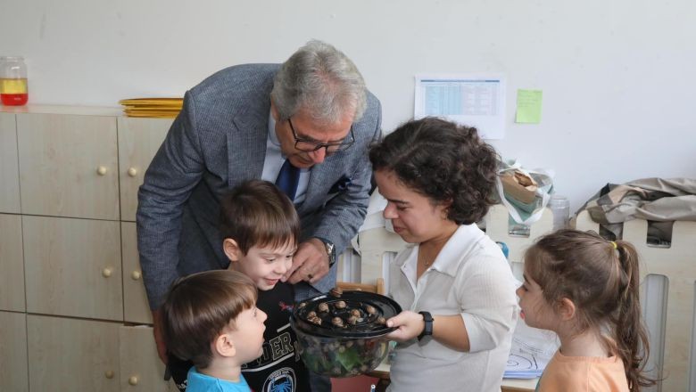 Başkan Mirza Miniklerle Buluştu