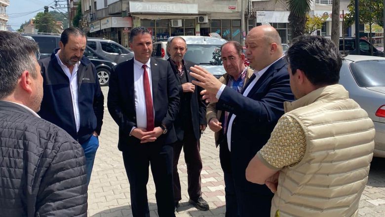 Başkan Palaz O Sorunu Çözmek İçin Sahaya Çıktı