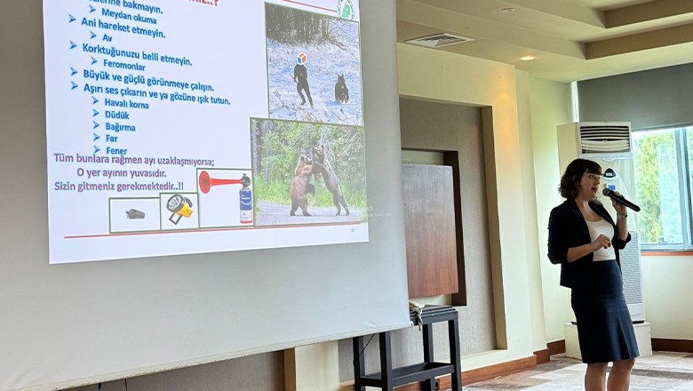UEDAŞ'a Yaban Hayvanlarıyla İlgili Eğitim