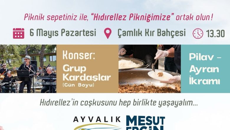 Ayvalık'ta Hıdırellez Heyecanı Yaşanıyor
