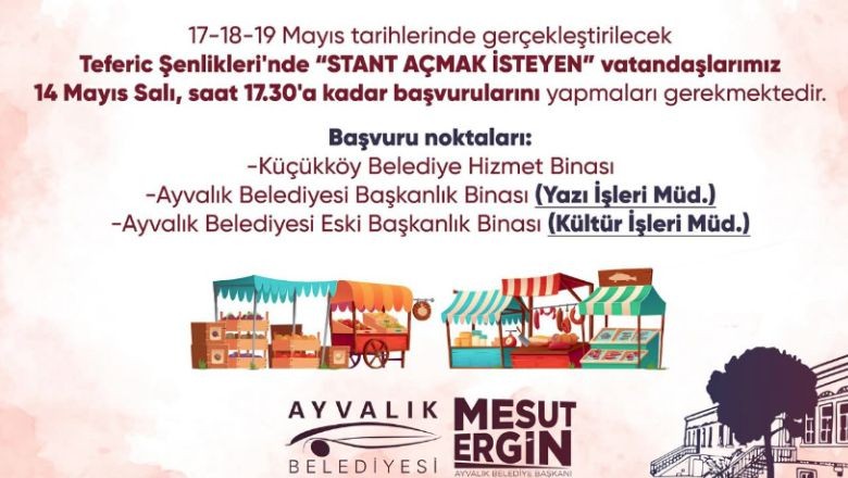 7. Teferic Şenlikleri Ayvalık'ı Renklendirecek!