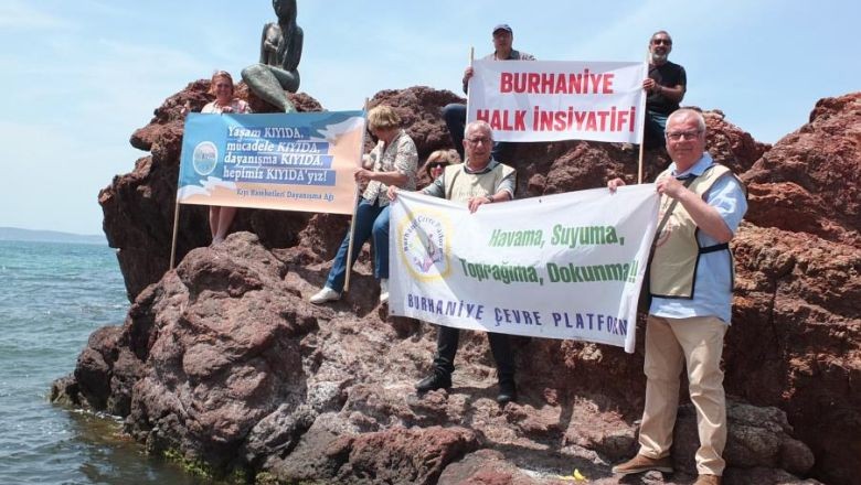 Burhaniye'deki Çevrecilerden Kıyı Koruma Çağrısı