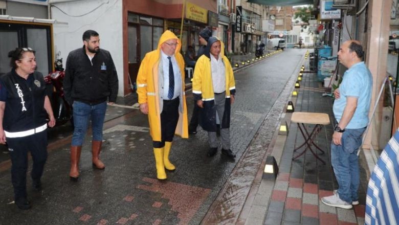 Yağmurun Ardından Edremit'te Kalıcı Çözüm Üretiliyor