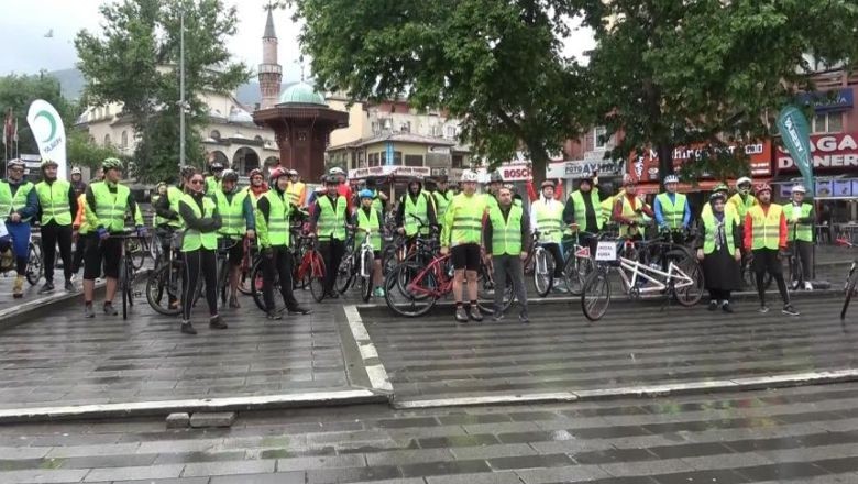 Pedal Çevirerek Farkındalık Oluşturdular