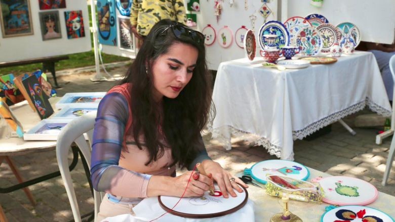 Ören Meydanı'nda Sanat ve Tasarım Rüzgarı Esti