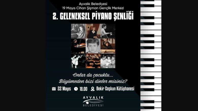 Ayvalık 2. Piyano Şenliğine Hazırlanıyor!