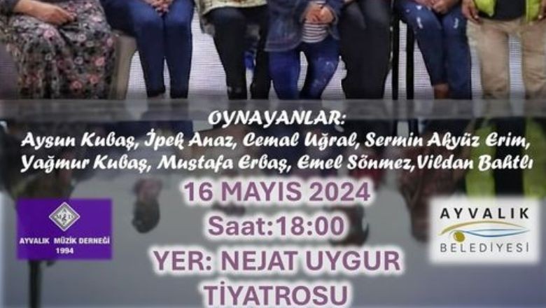 Engelli Tiyatrocular Ayvalık'ta Sahneye Çıkıyor