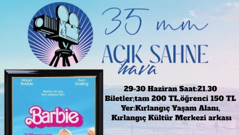 35 mm Açık Hava Sahnesi Ayvalık'ta