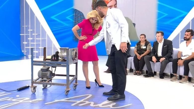 Adamın Çekildiği İddia Edilen Kıyma Makinası Bulundu