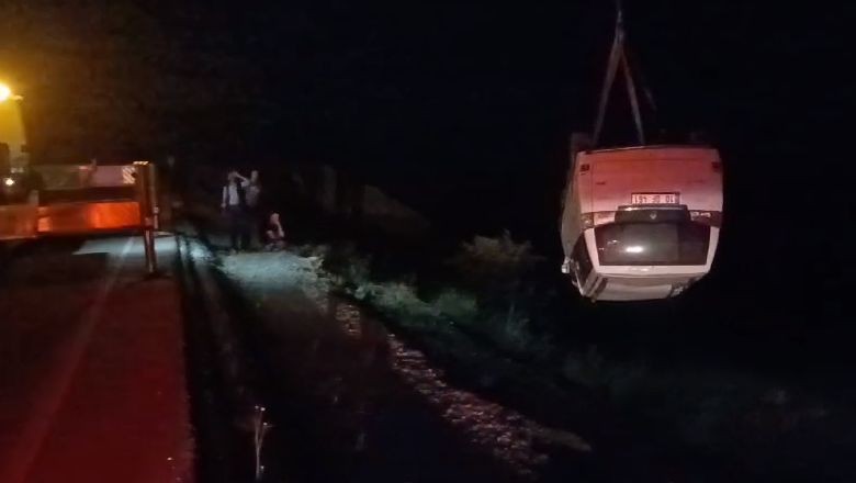 Balıkesir'de Alkollü Sürücü Uçuruma Uçtu