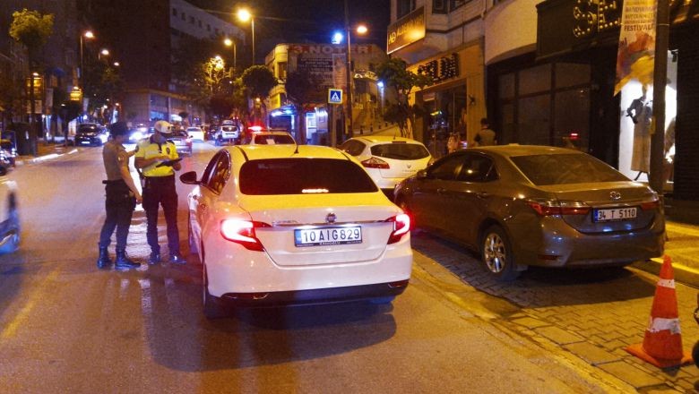Balıkesir'de Bir Gecede 356 Bin 247 TL Ceza Kesildi