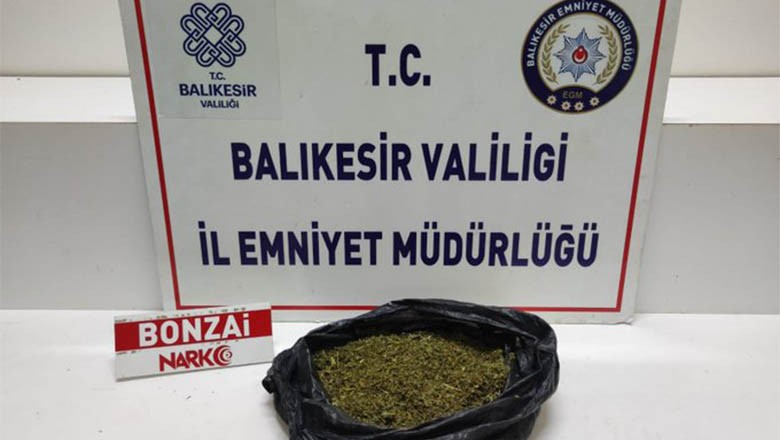 Balıkesir'de Uyuşturucu Operasyonu