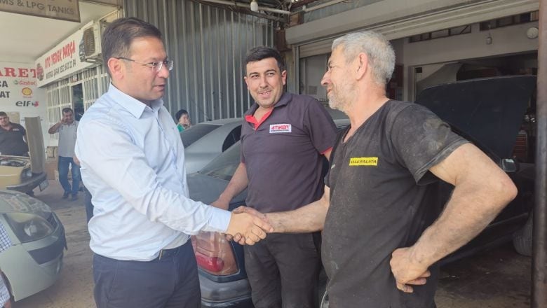 Başkan Sak Sanayi Esnafının Dertlerini Dinledi