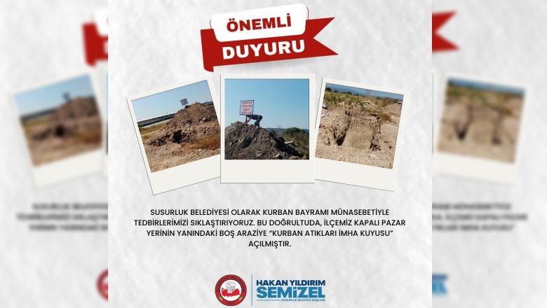 Başkan Semizel: 'Duyarlılık bekliyoruz'